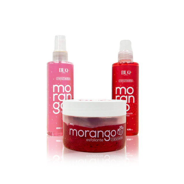 COMBO MEU BANHO MORANGO BUQ CARE — foto da loja oficial